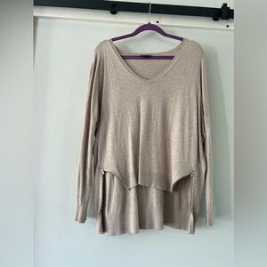 Express tan sweater